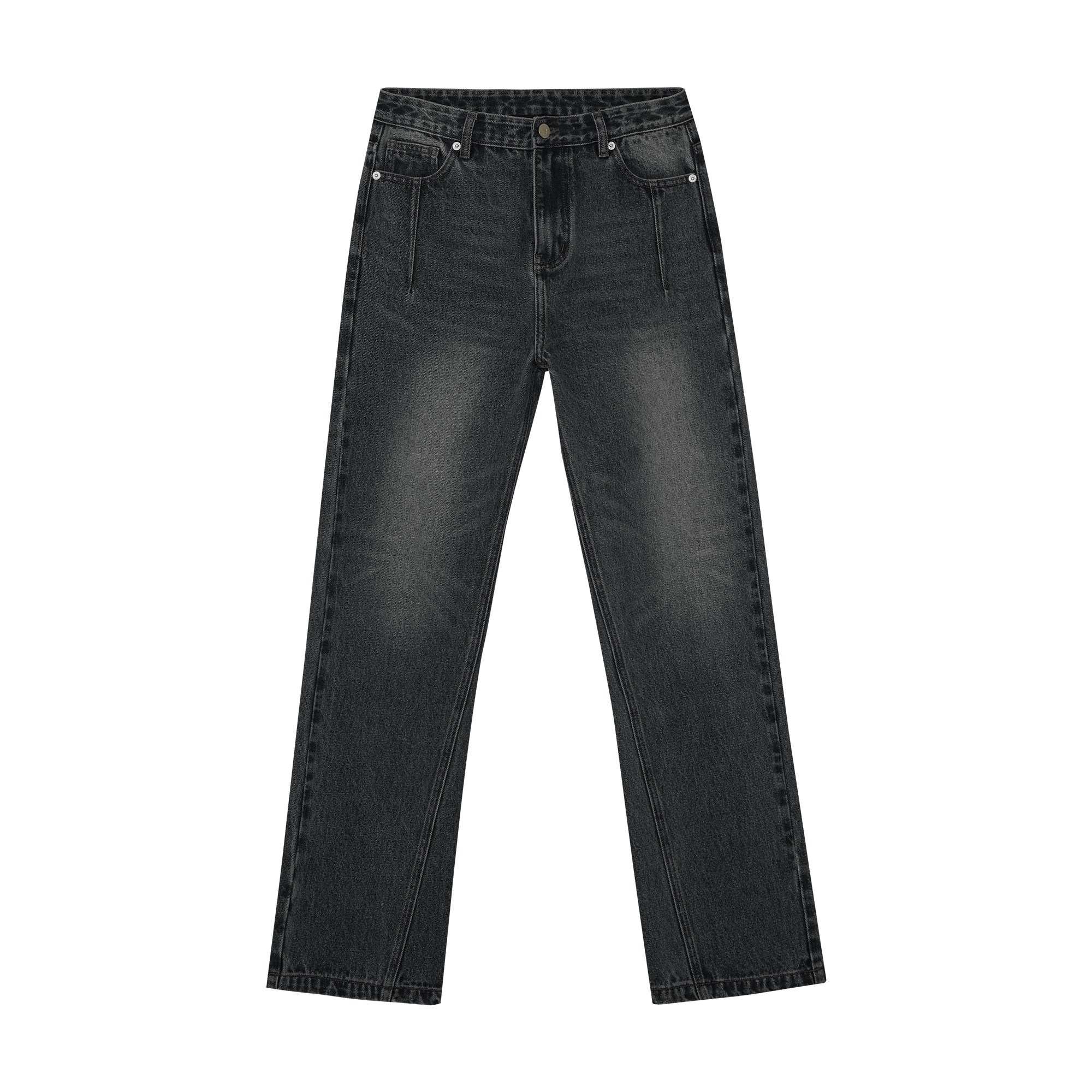 Twotwice - 1990s- mid-rise straight leg jeans
