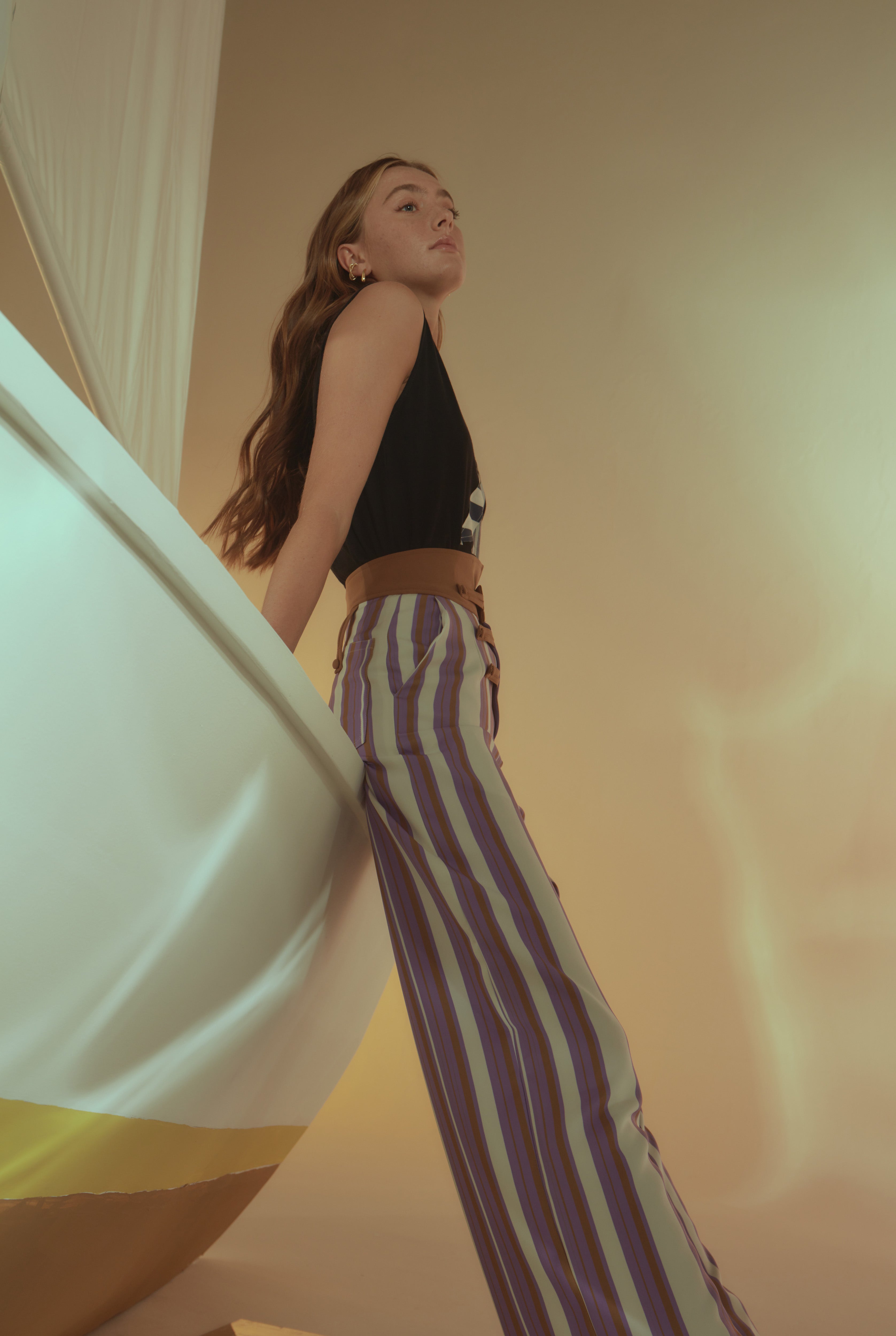 Twotwice - Stripe pants