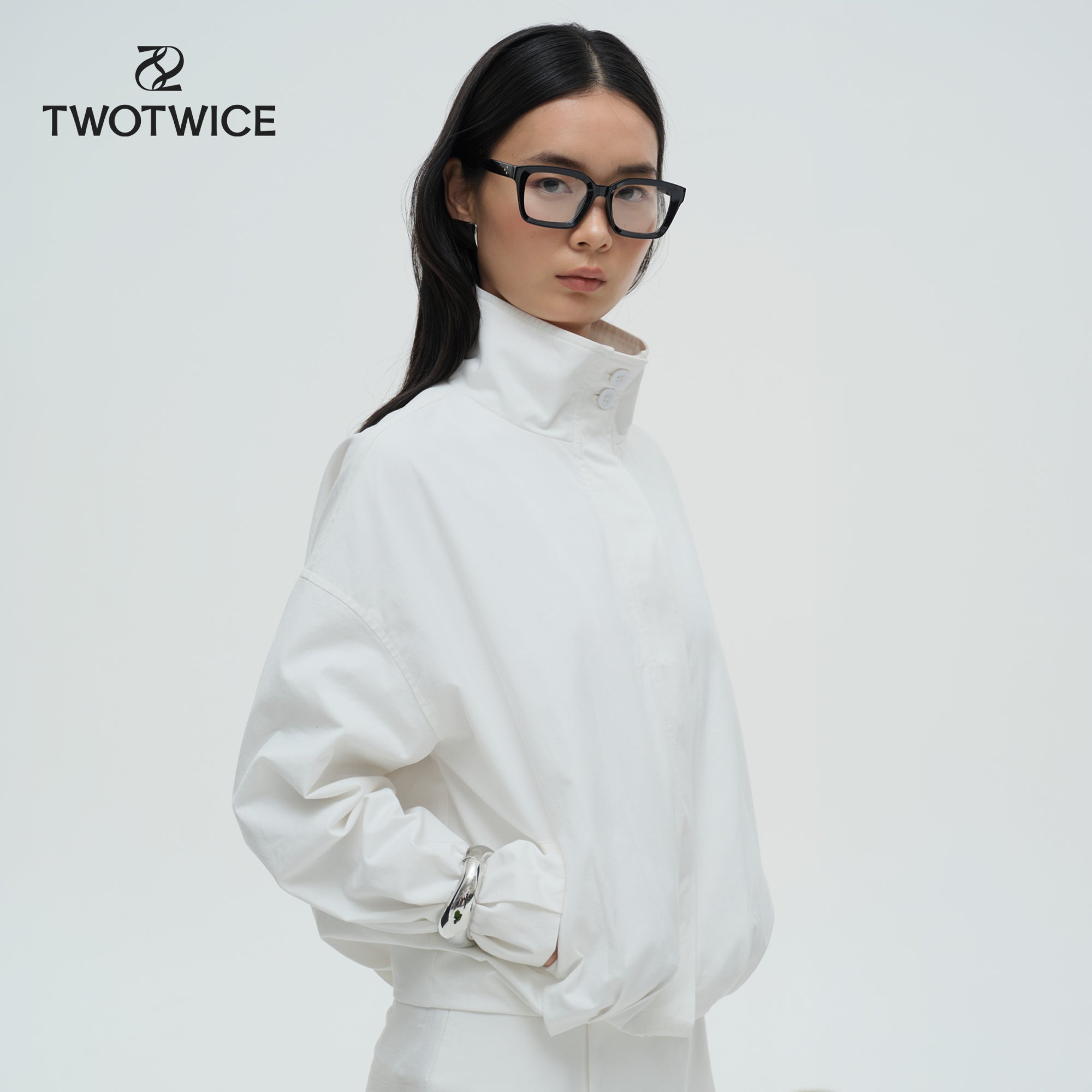 Twotwice - Convertible Shirt Jacket