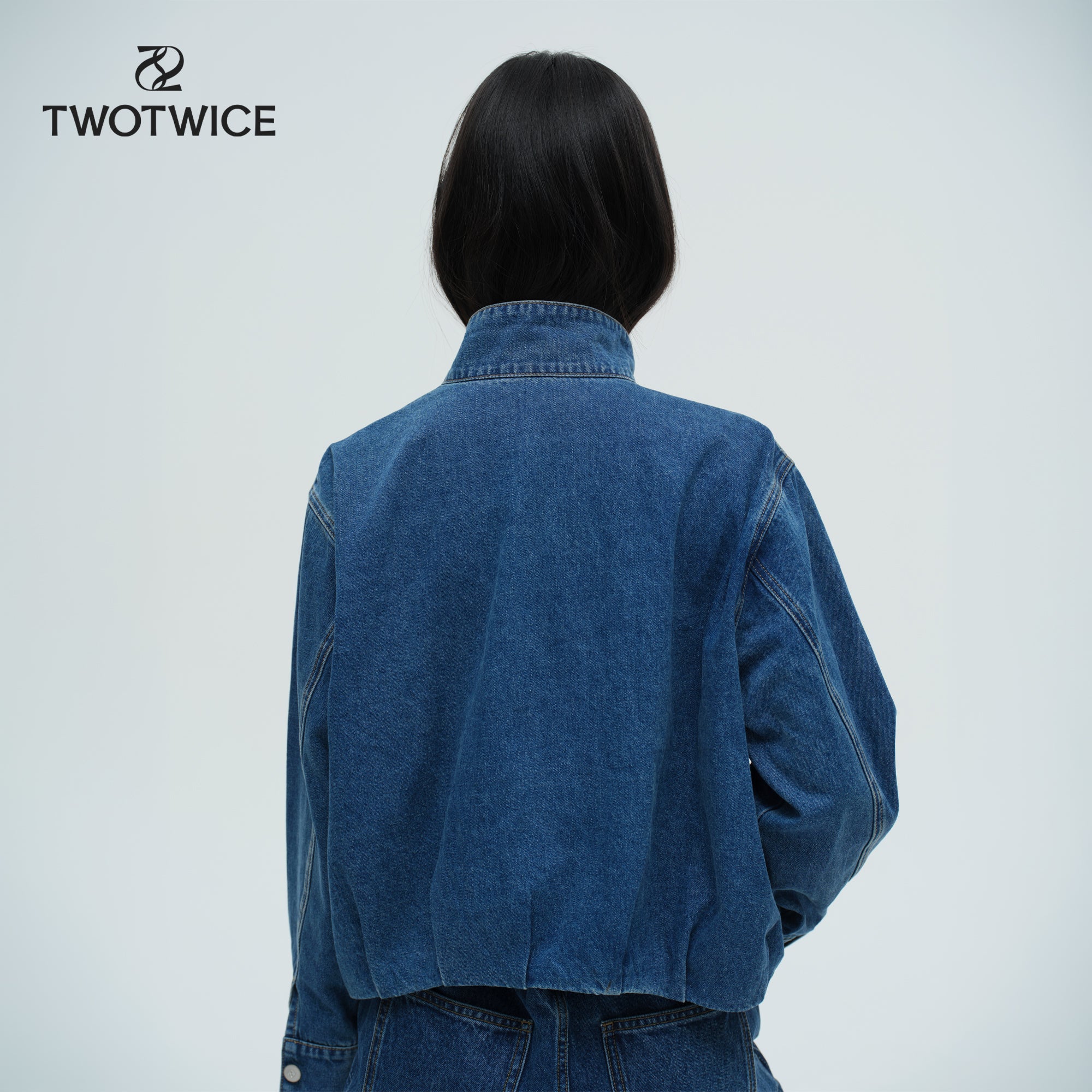 Twotwice - Convertible Shirt Jacket — Paisley Denim