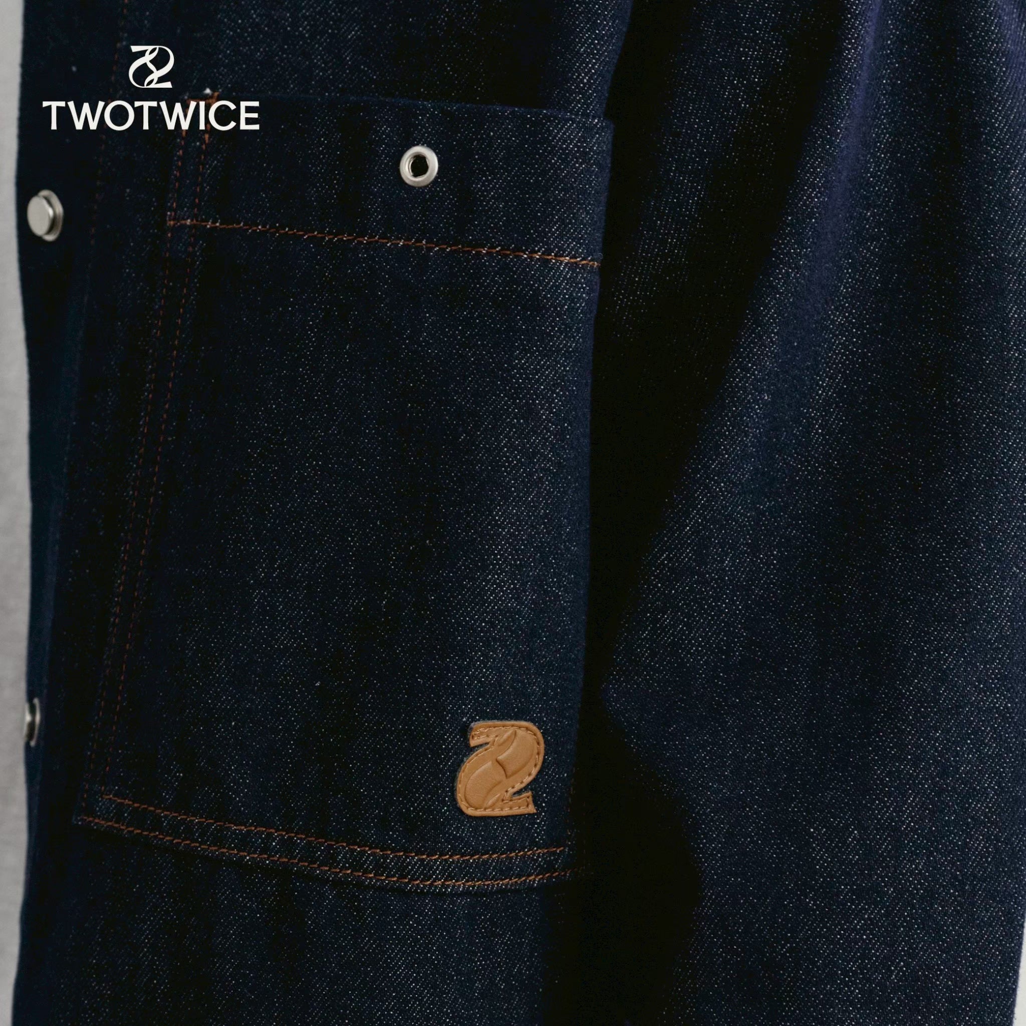 Twotwice - Denim Overshirt Jacket