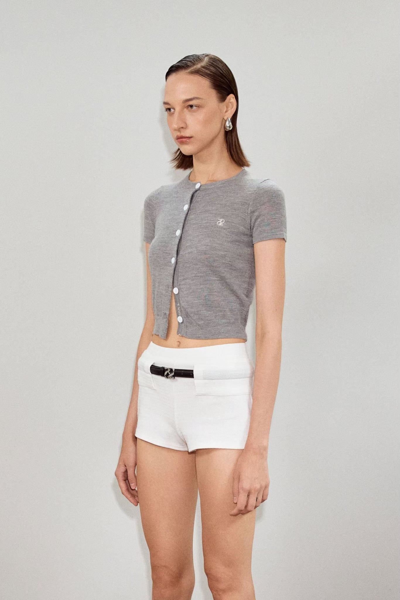 Twotwice - Poetry Short Sleeve Cardigan
