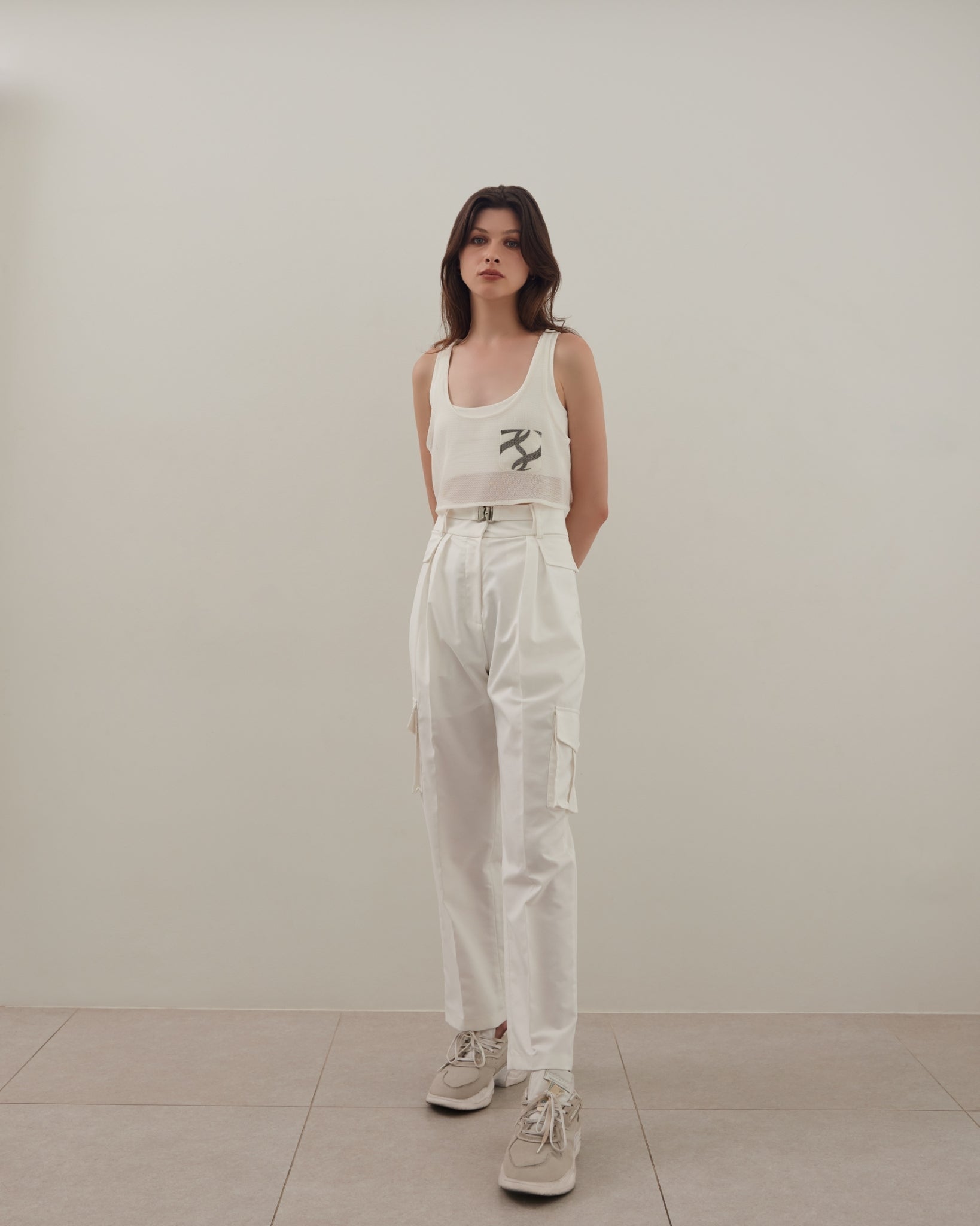 Twotwice - Translucent crop tank