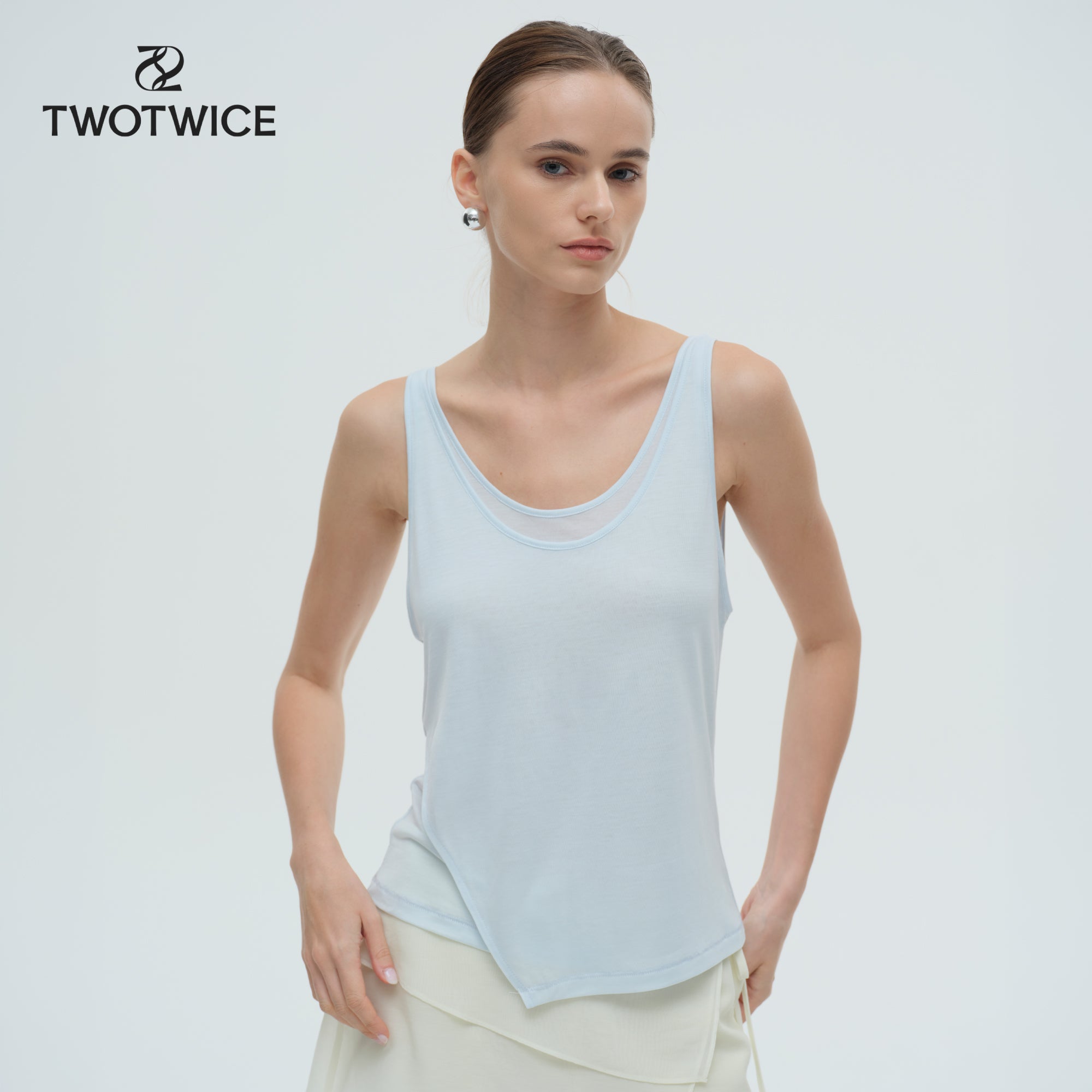 Twotwice - Nordic Base Tank Top - เสื้อกล้าม Layer
