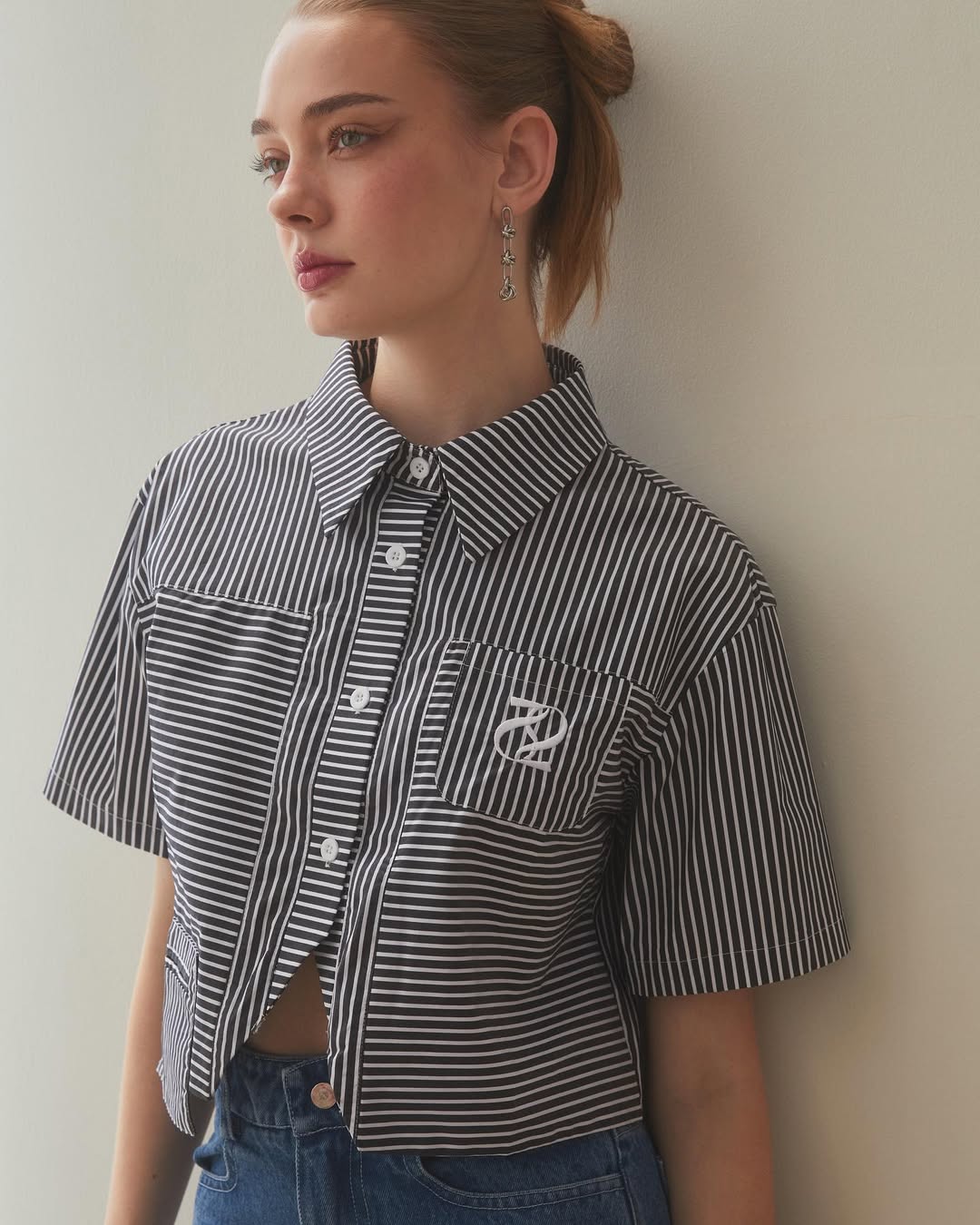 Robust crop shirt