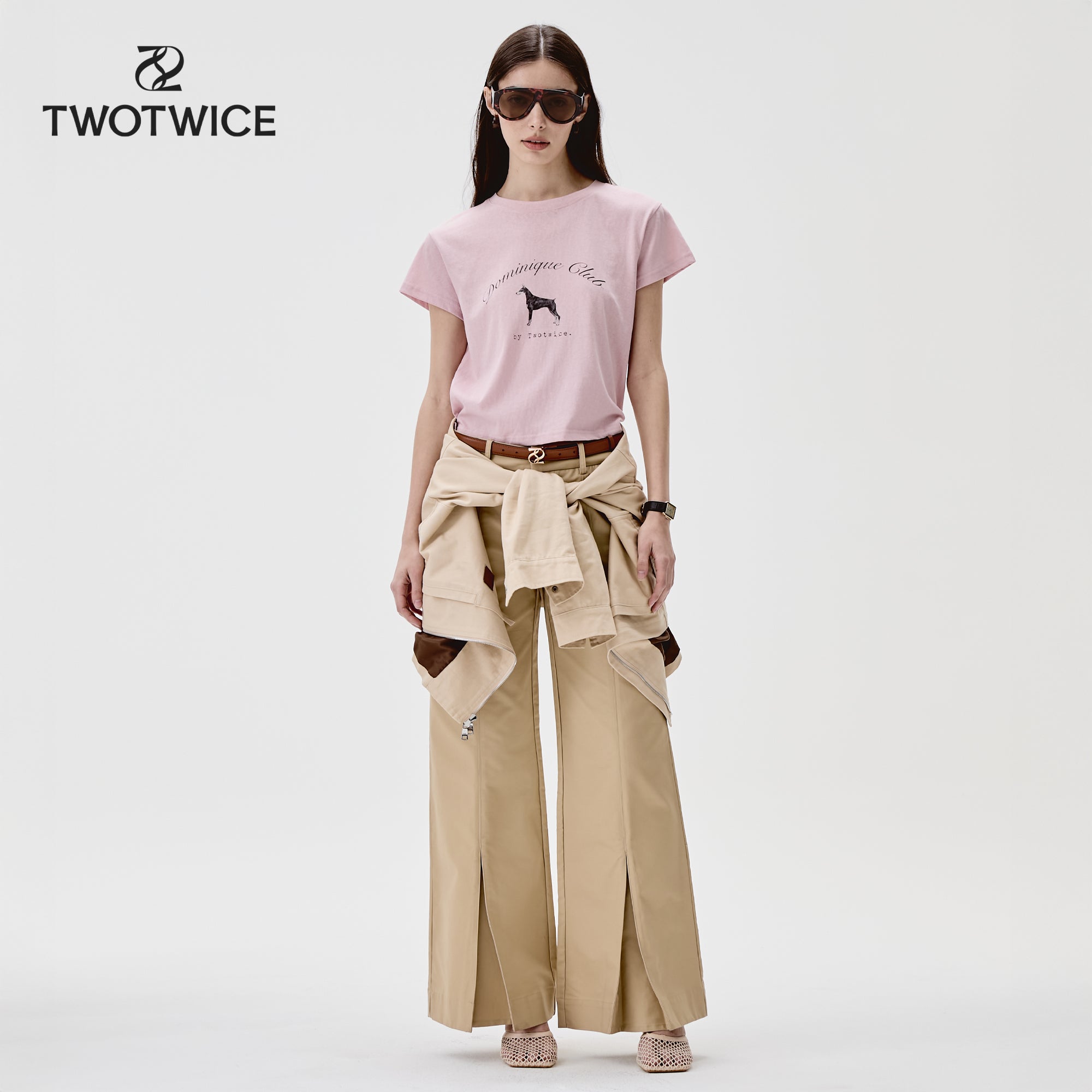 Twotwice - 90s Tailored Flared Trousers