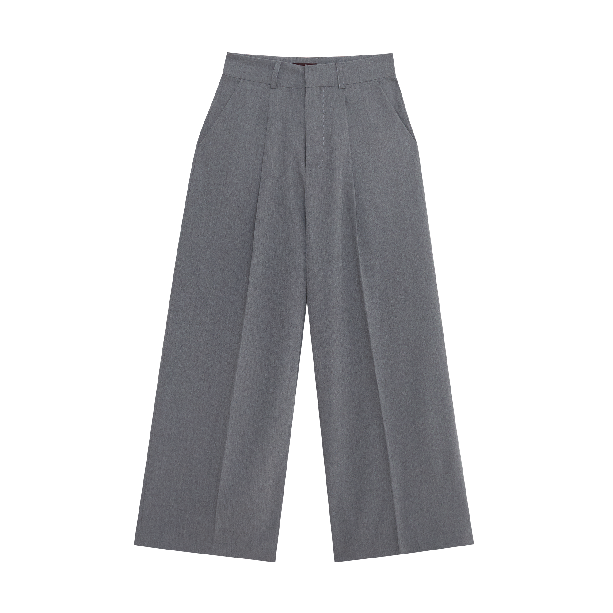 CLUBHAUS Tailored Trousers - Lサイズ　グレー Dress Trouser in Oxford Grey Lightweight Twill | Shop Sid