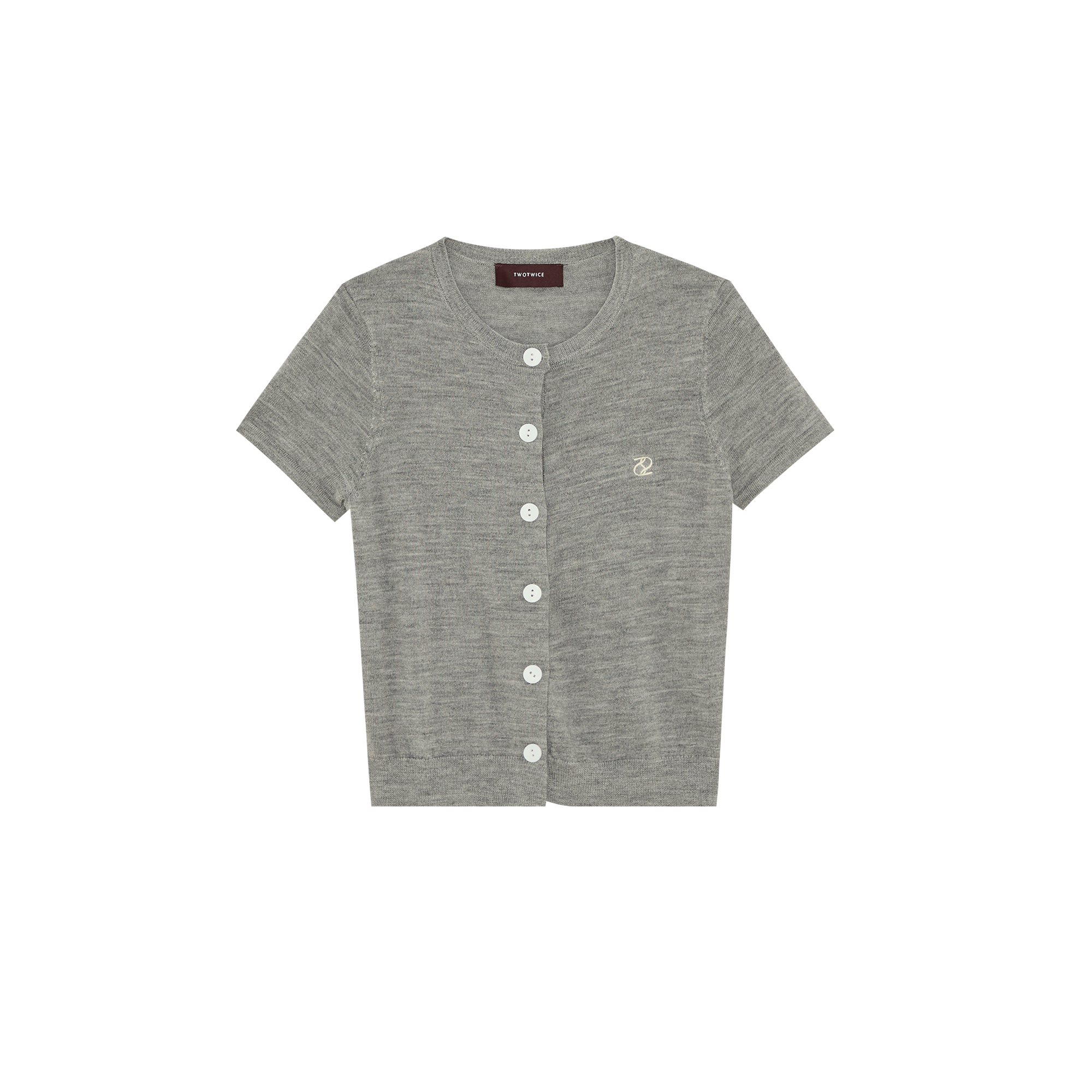 Twotwice - Poetry Short Sleeve Cardigan