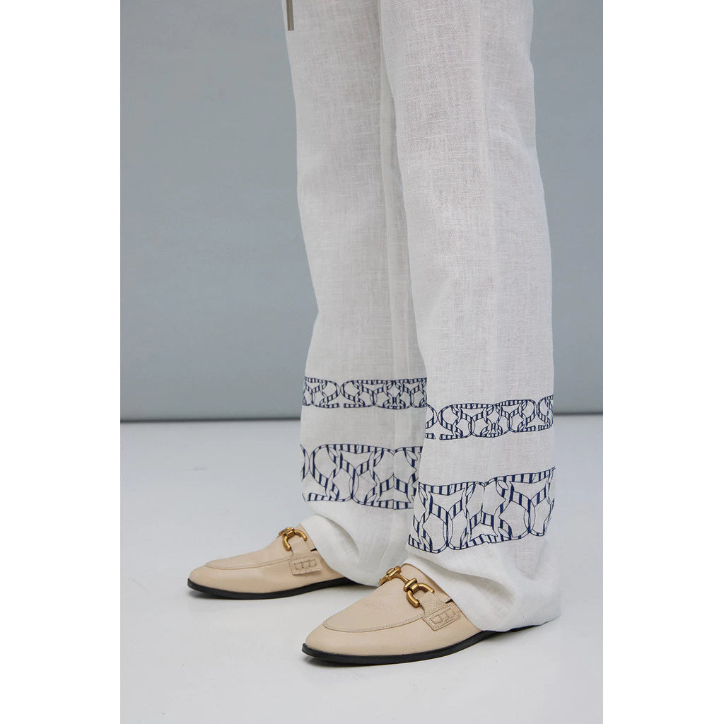 Embroidered pants