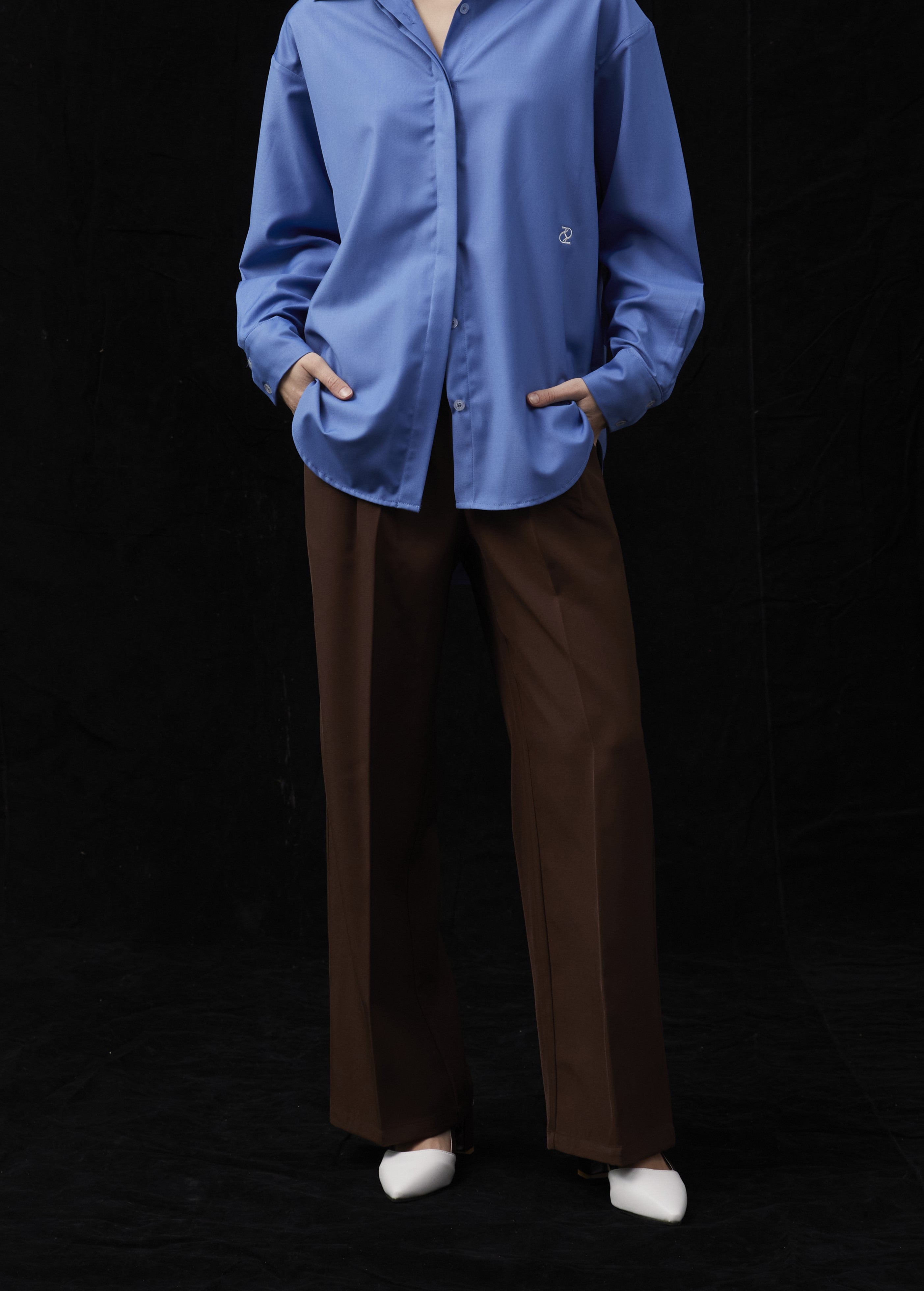 Twotwice - Low rise pants