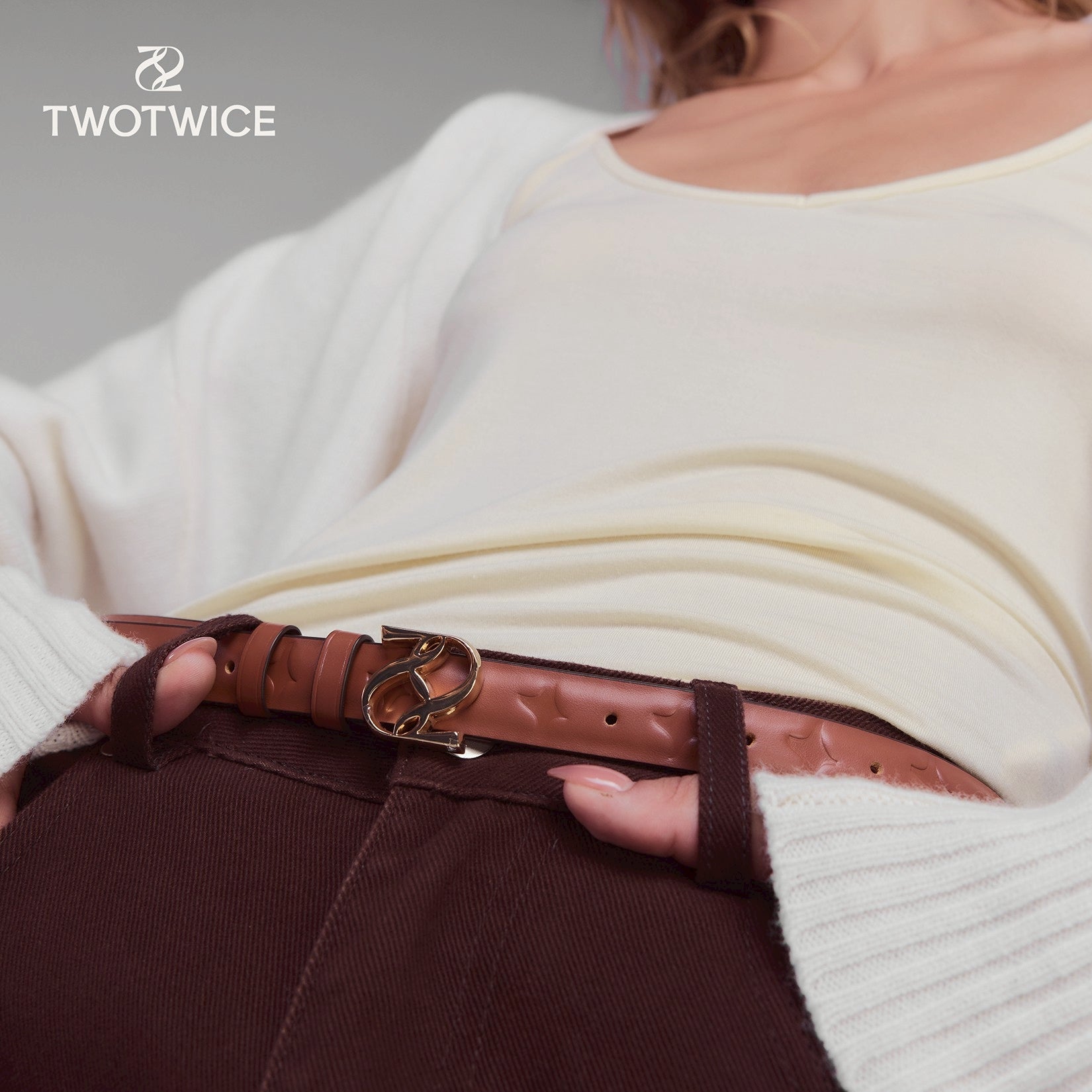 Twotwice - Old Traditional Belt NAVIÈRE