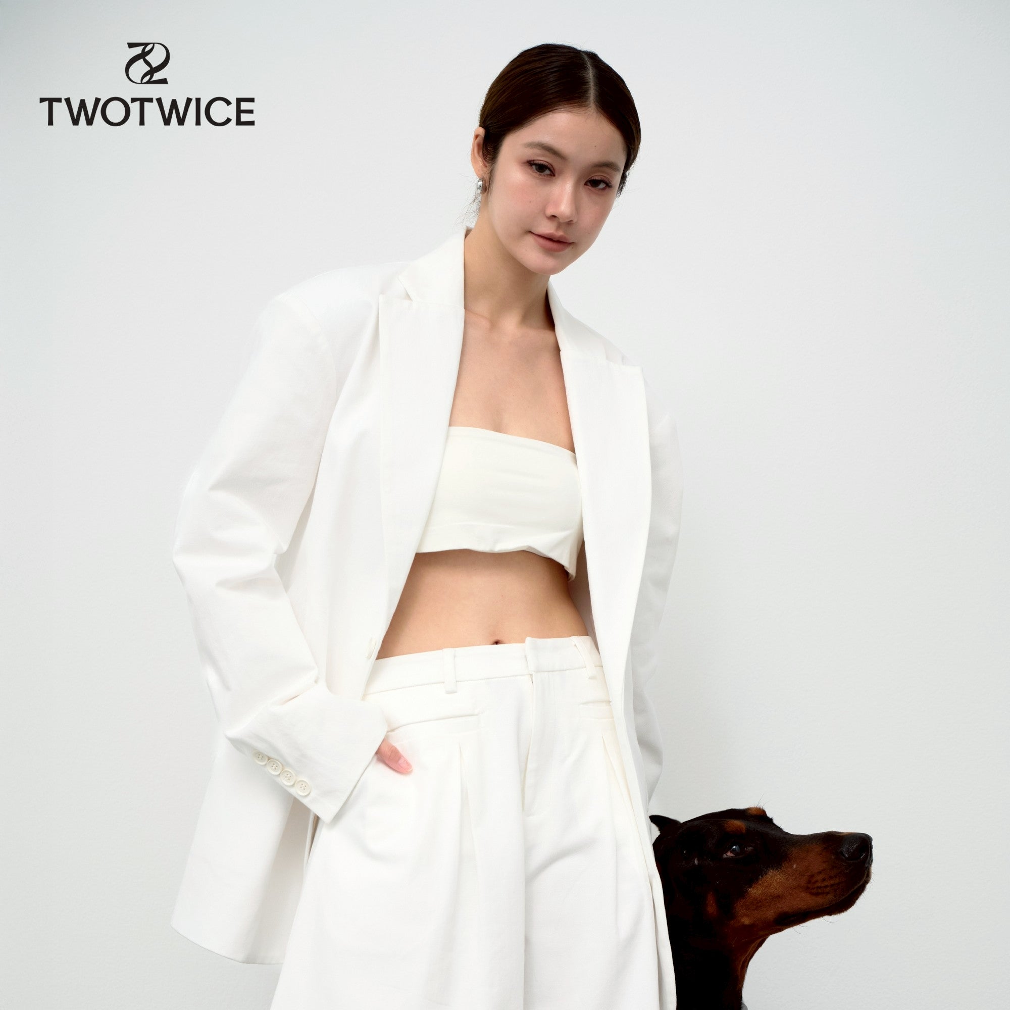Twotwice - Wool Cinch Blazer