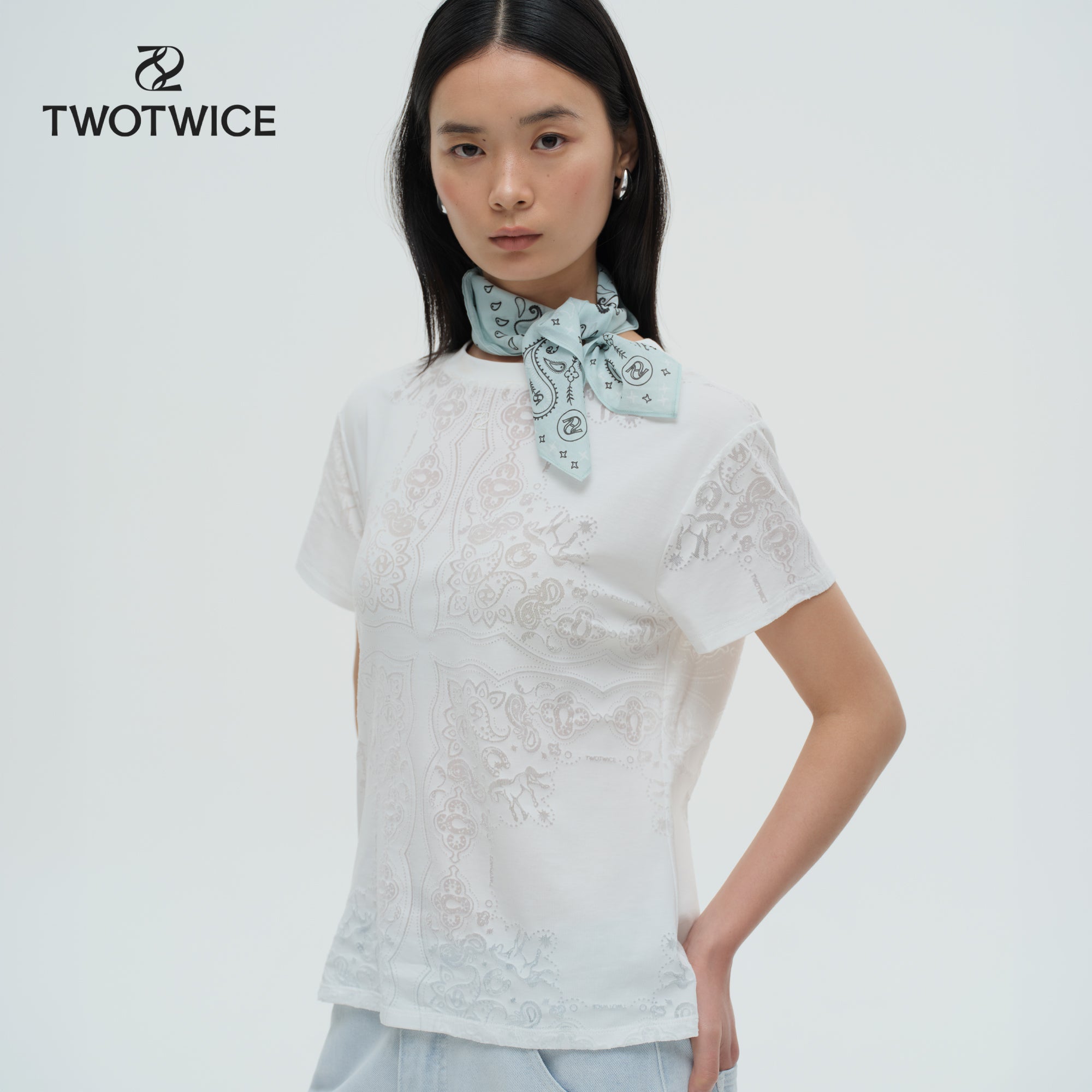 Twotwice - Twotwice Paisley Bandana (Small)