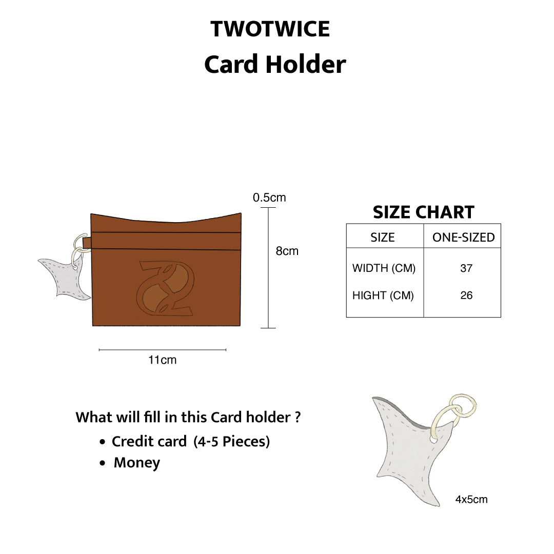 Twotwice - Card holder