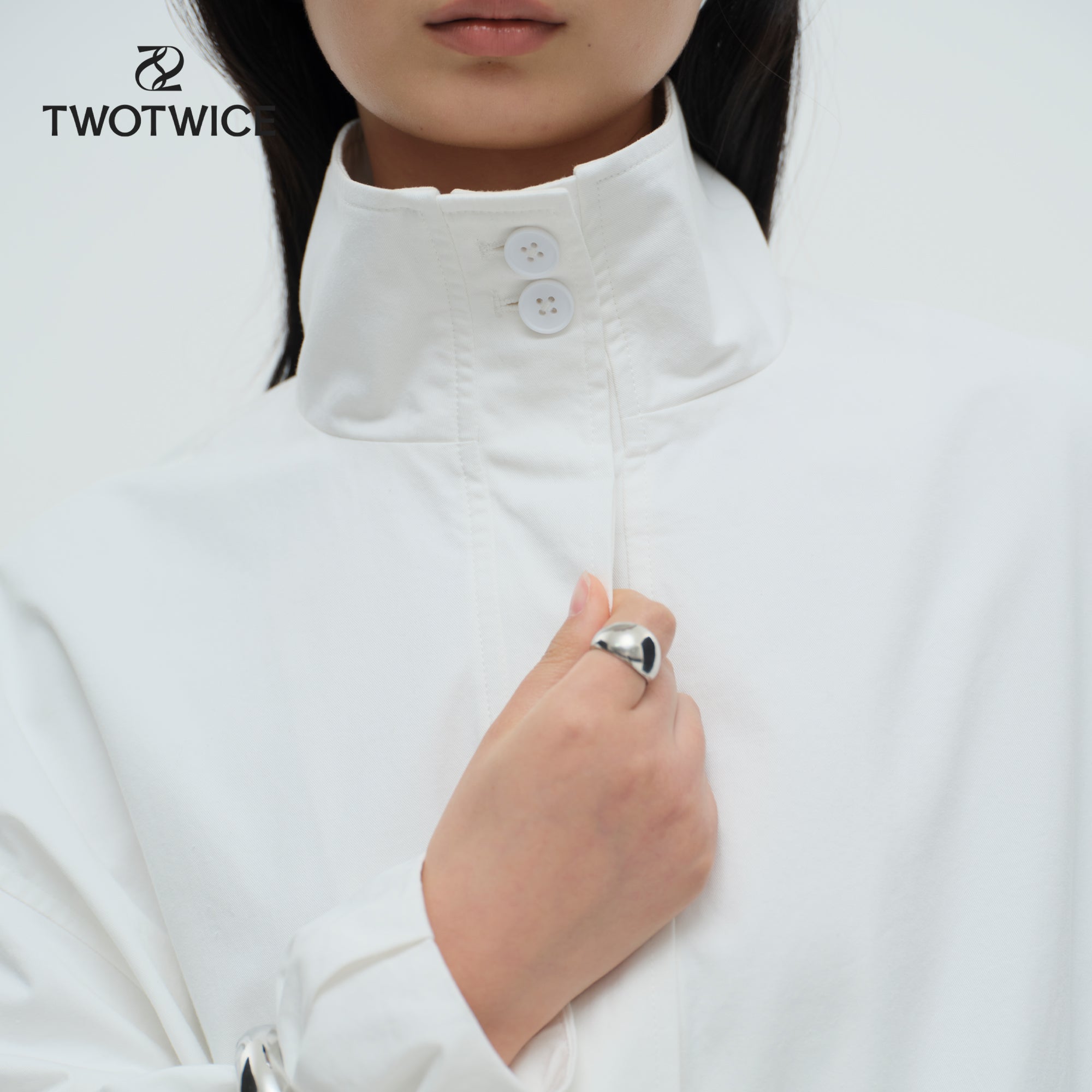 Twotwice - Convertible Shirt Jacket