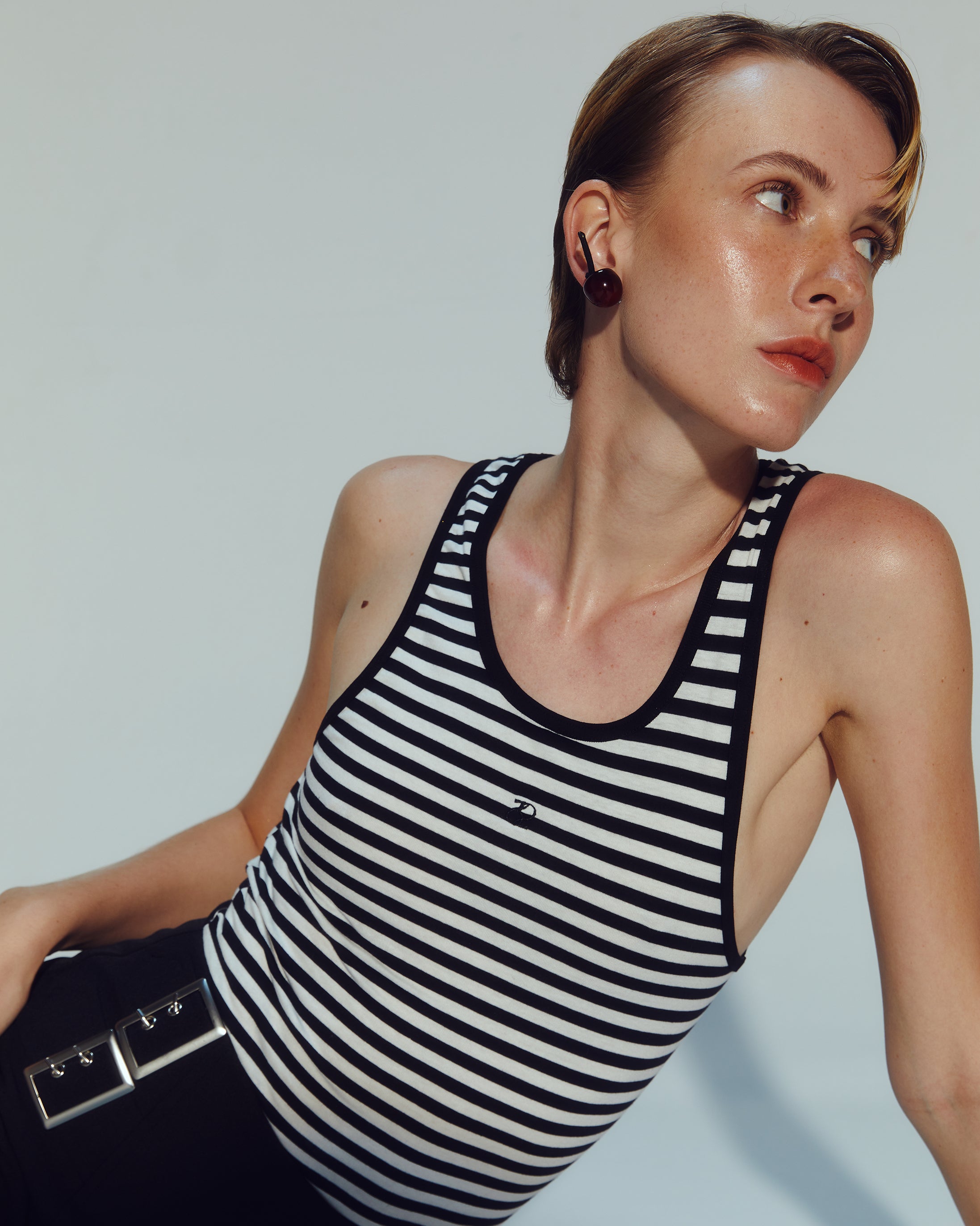 Twotwice - Horizontal tank top