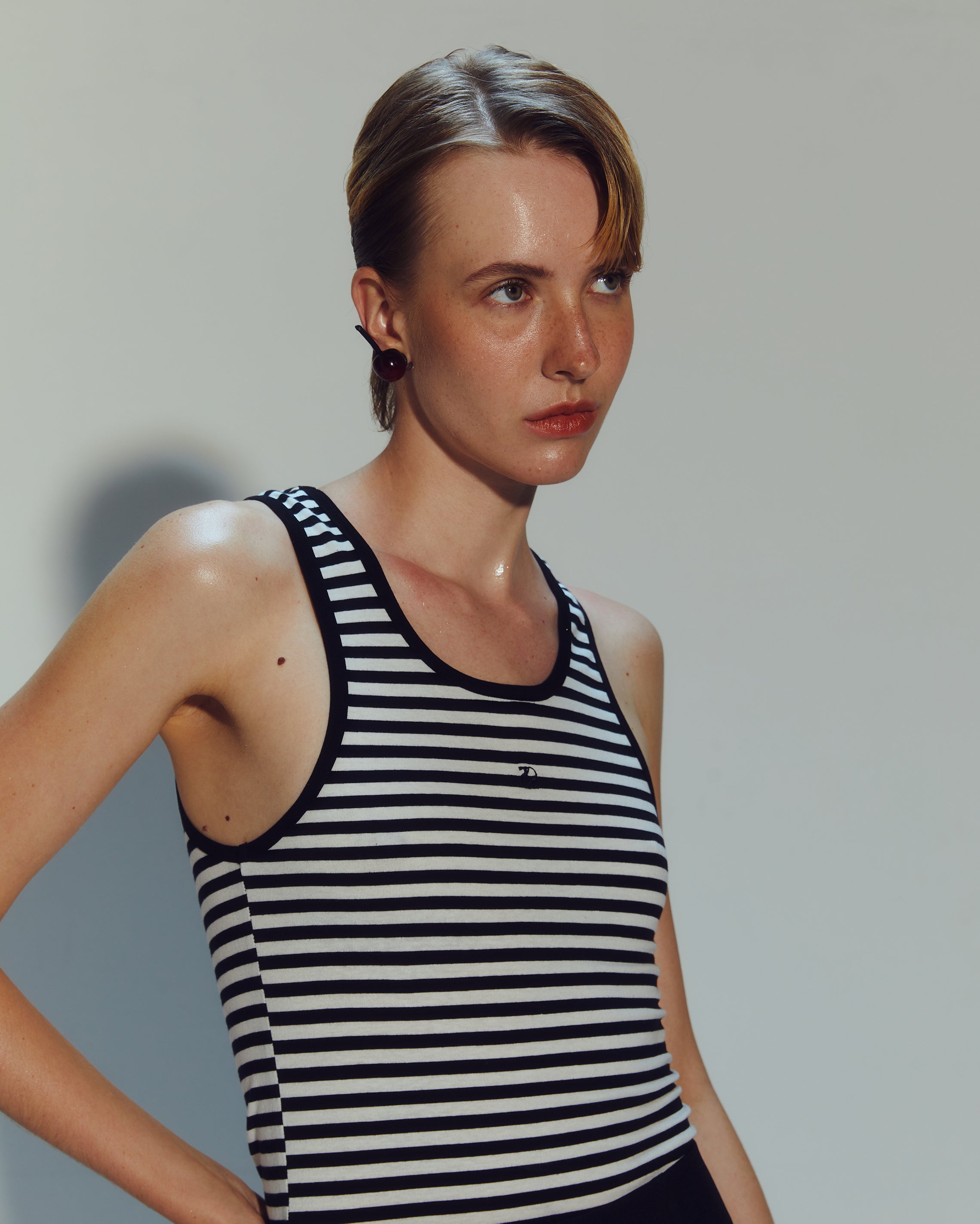 Twotwice - Horizontal tank top