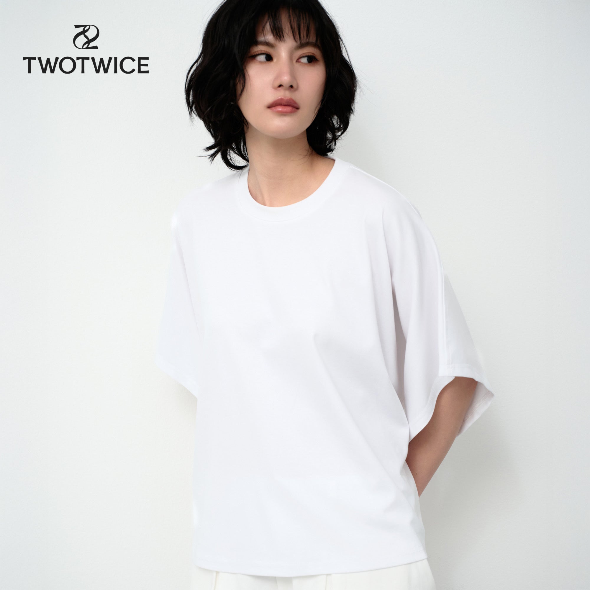 Twotwice - Gathered T Shirt