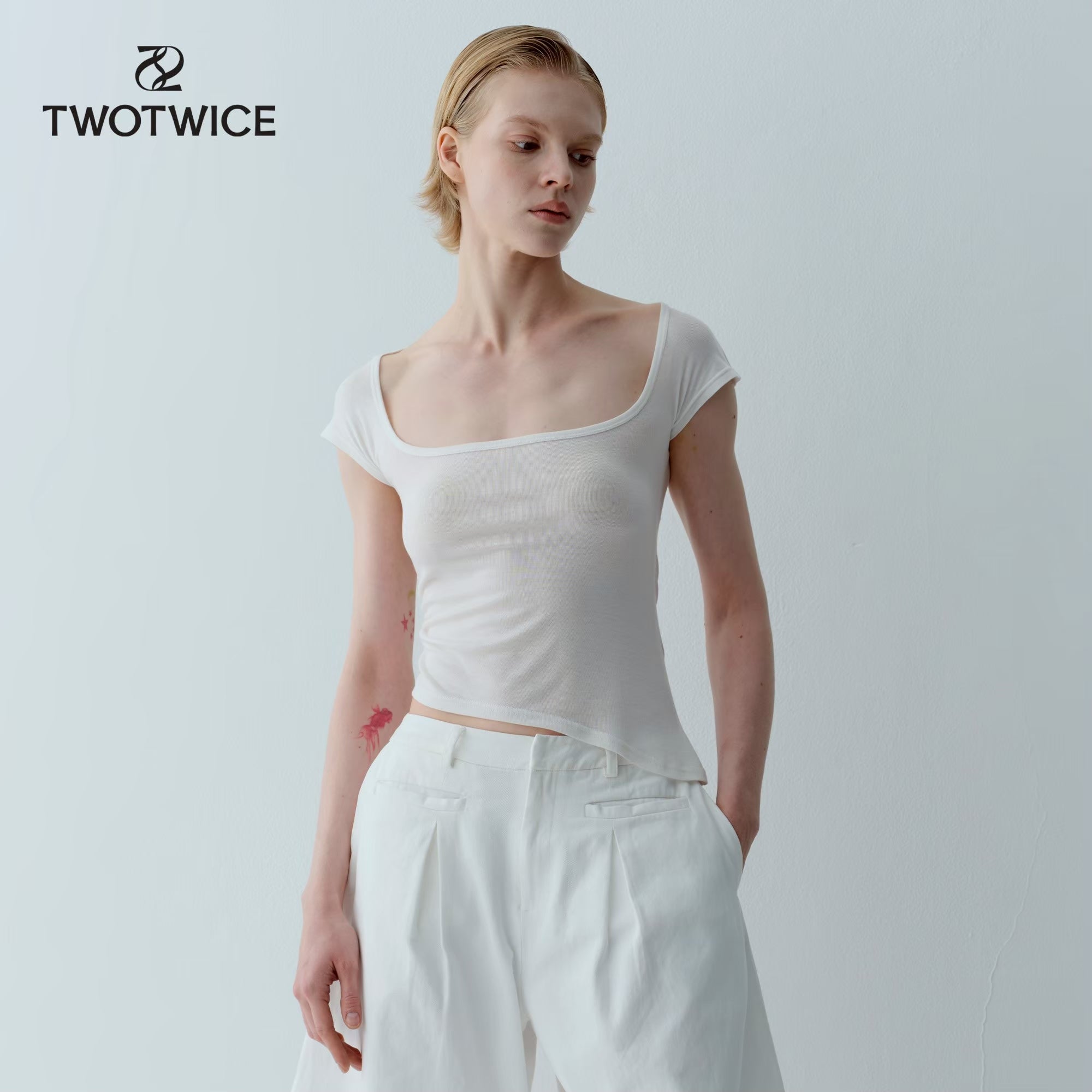 Twotwice - Square Essence Tee