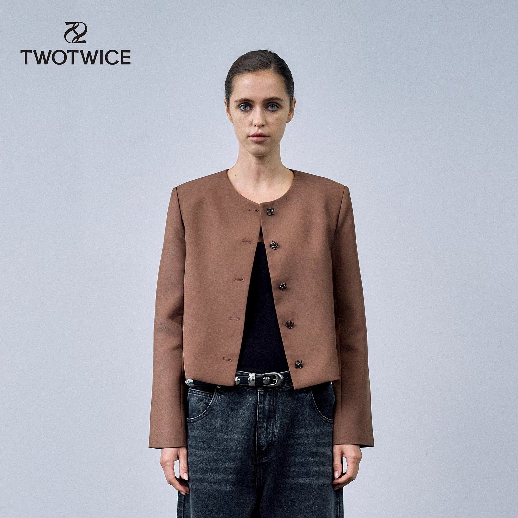Twotwice - Tw buttoned blazer