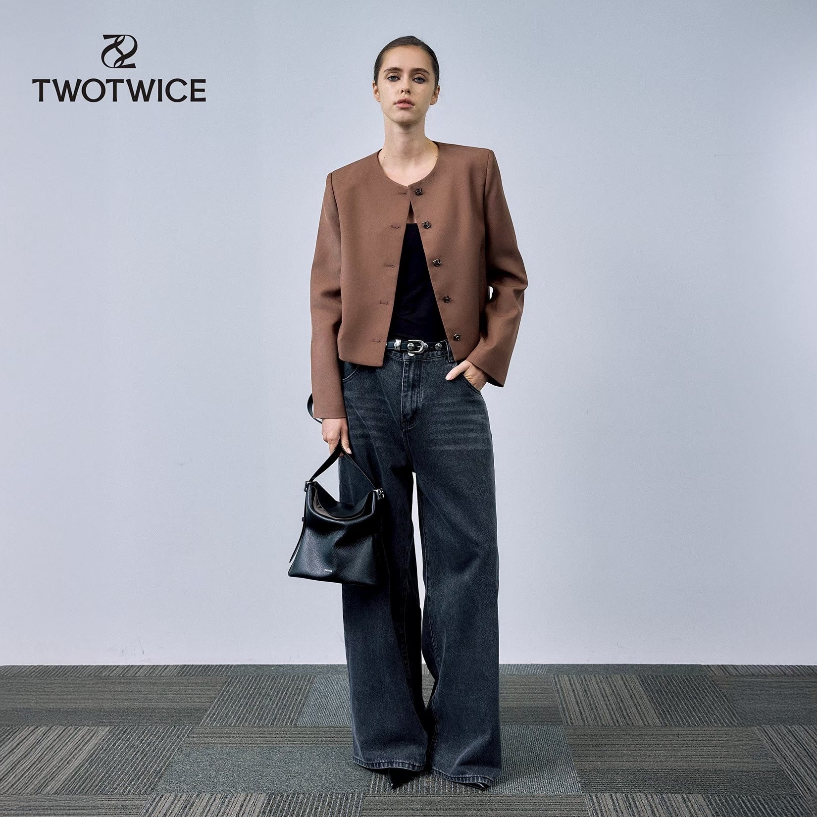 Twotwice - Tw buttoned blazer