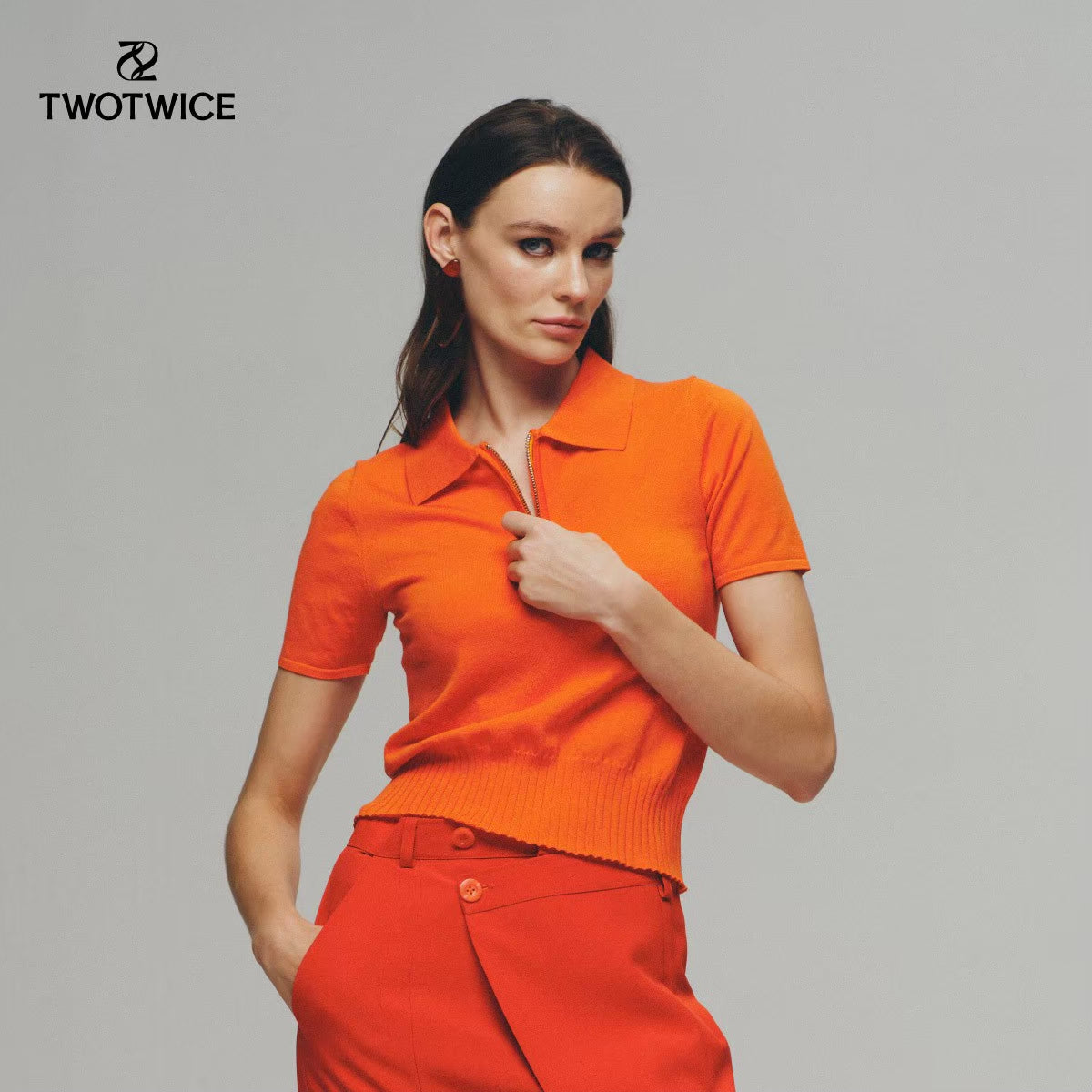 Twotwice - Vintage polo top