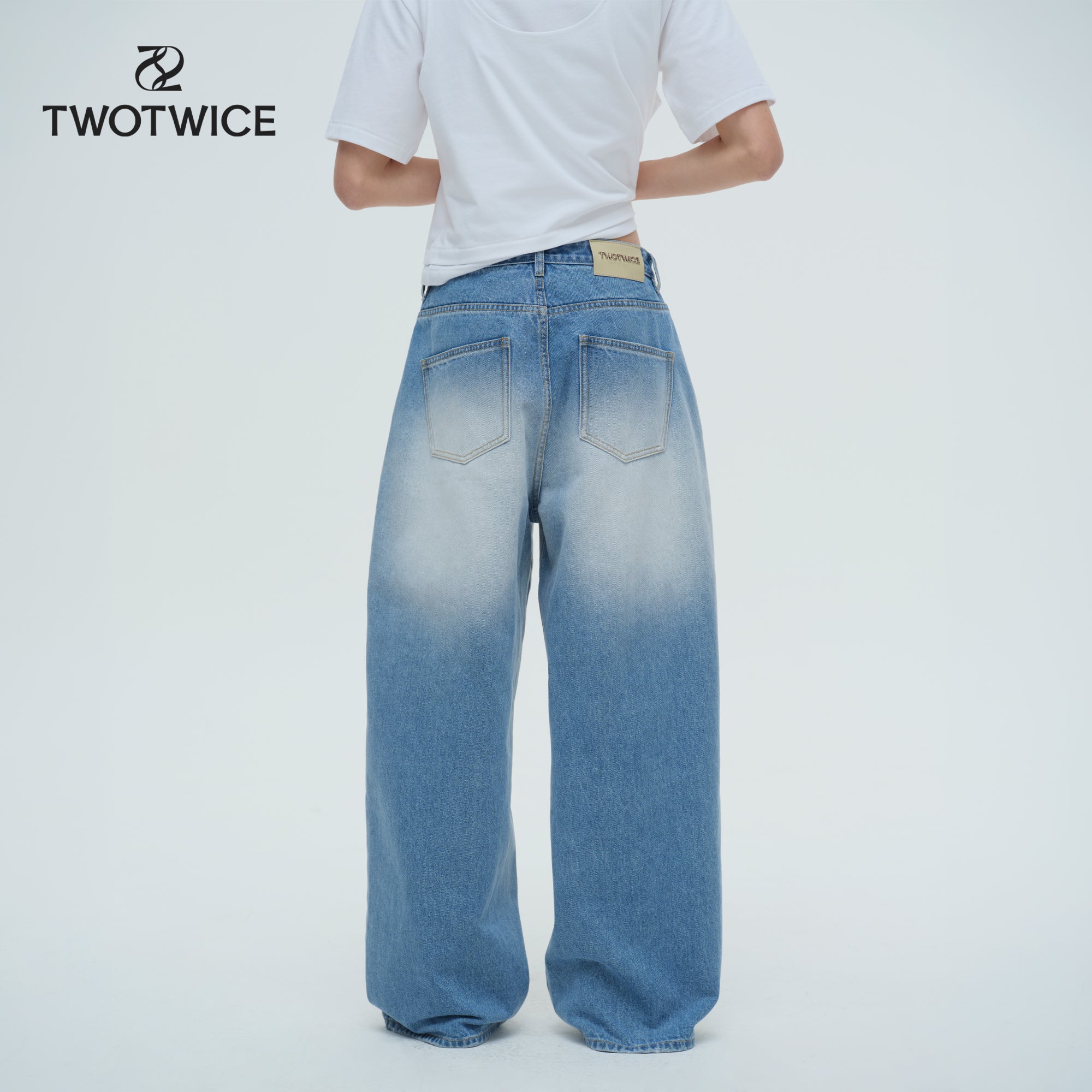 Twotwice- Moss Boyfriend Jeans - [New Color]