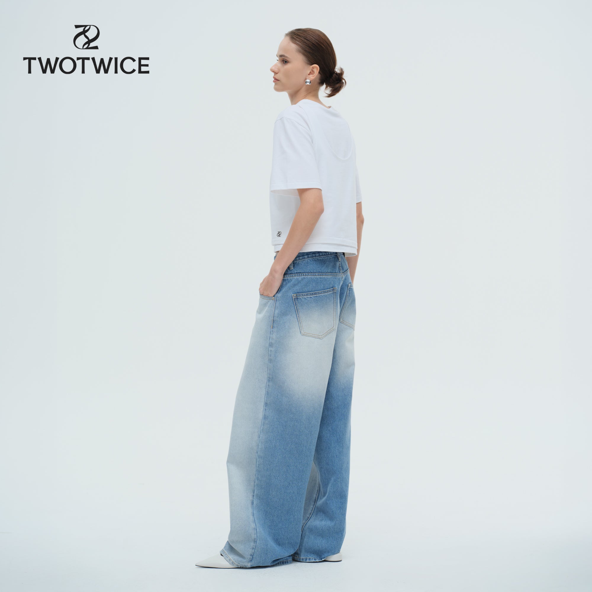 Twotwice- Moss Boyfriend Jeans - [New Color]