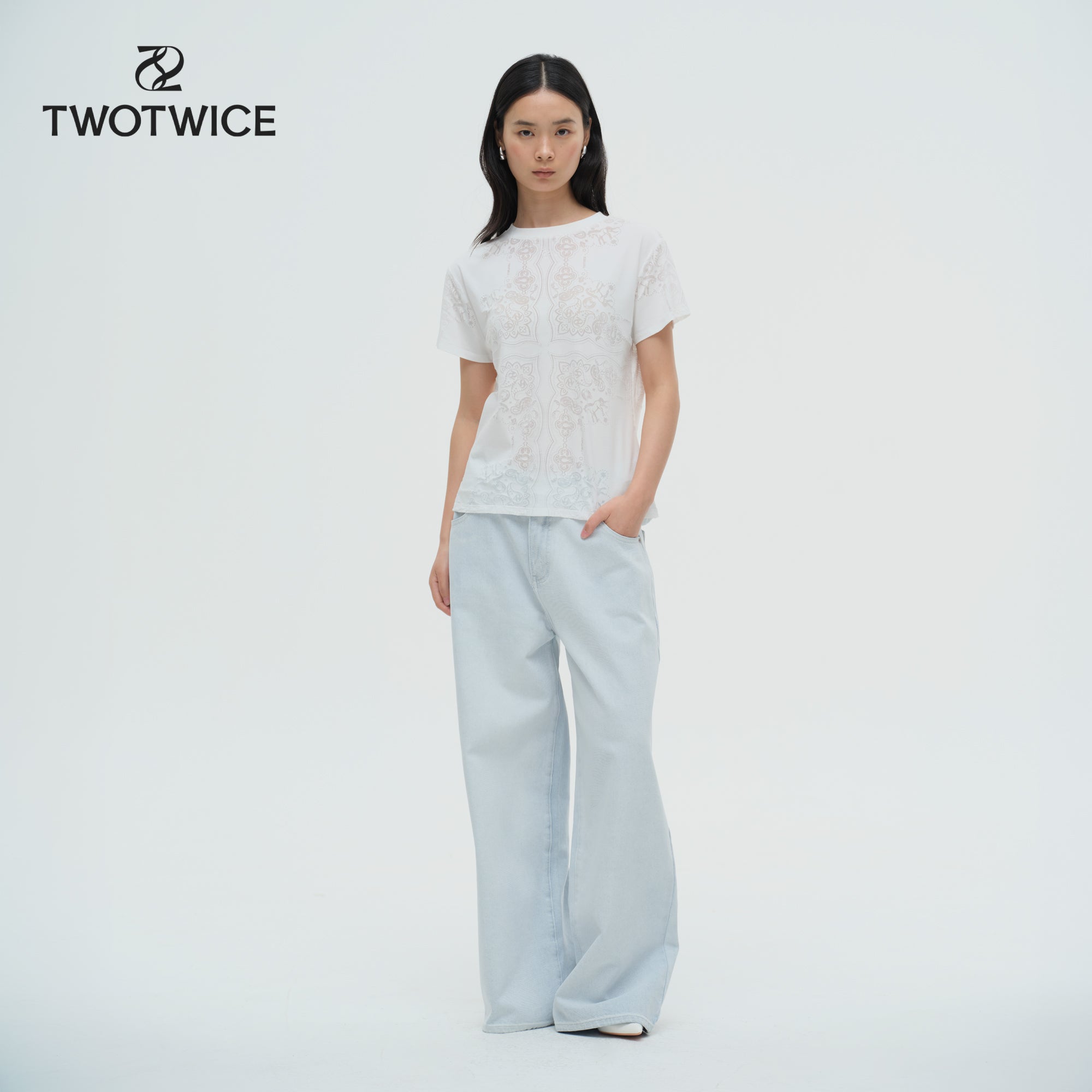 Twotwice- Moss Boyfriend Jeans - [New Color]