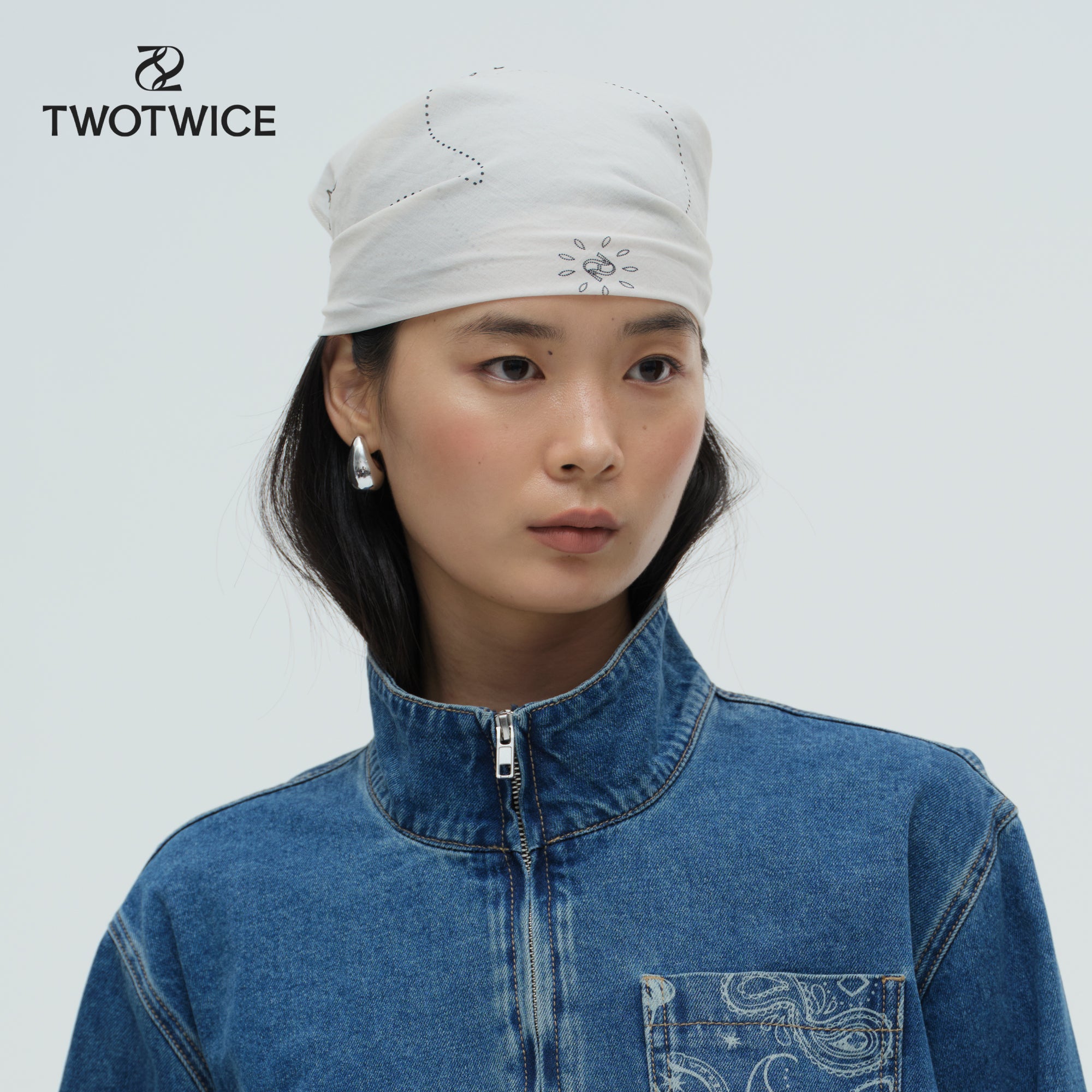 Twotwice - Twotwice Paisley Bandana (Small)
