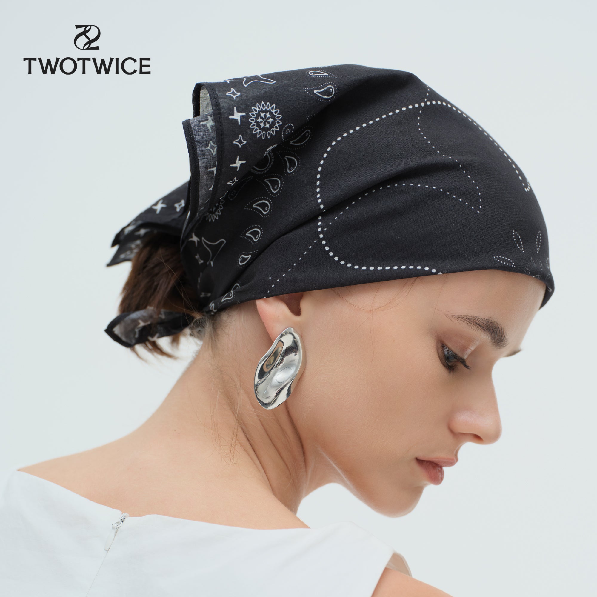 Twotwice - Twotwice Paisley Bandana (Small)