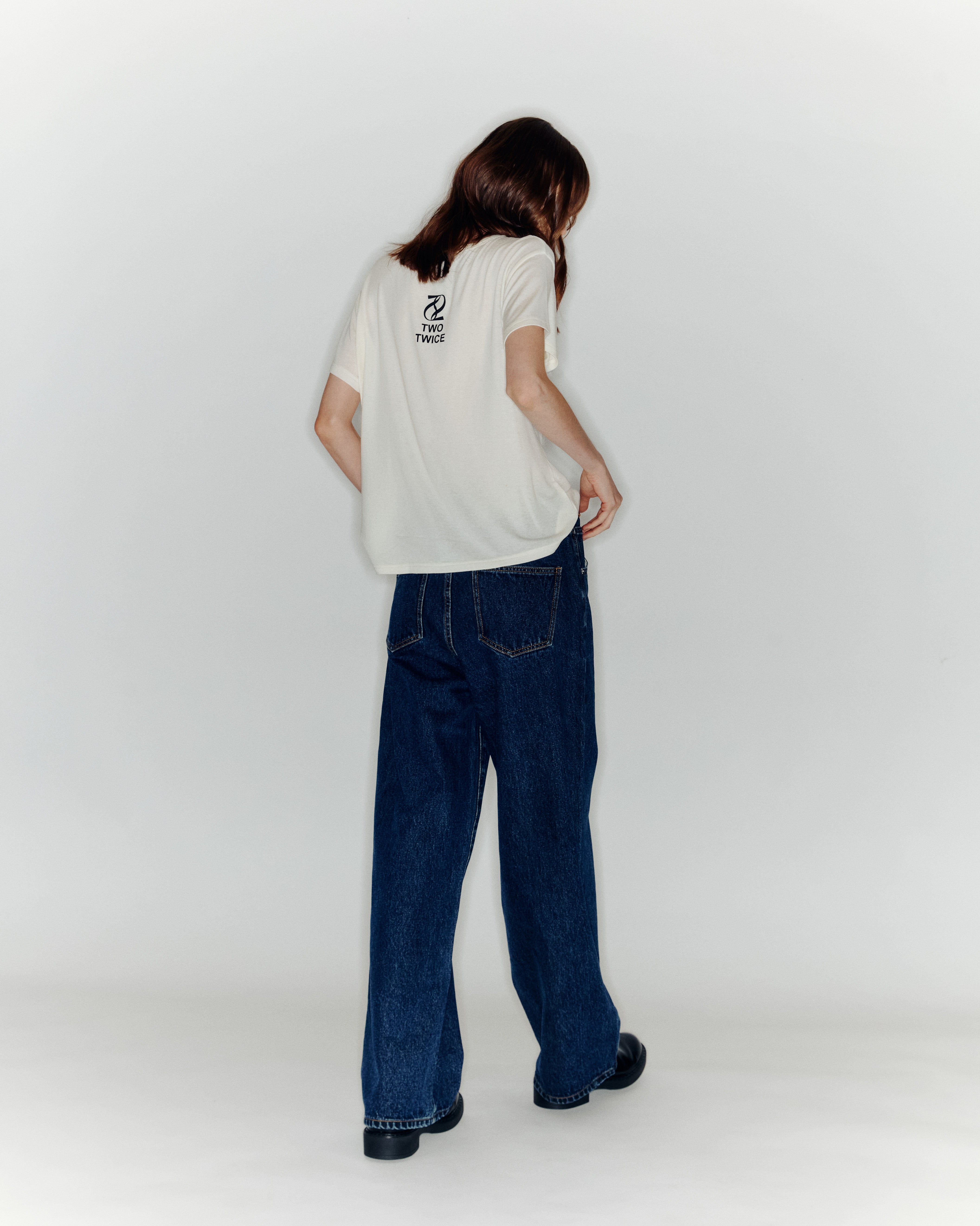 Twotwice - Ultra soft t-shirt Ivory