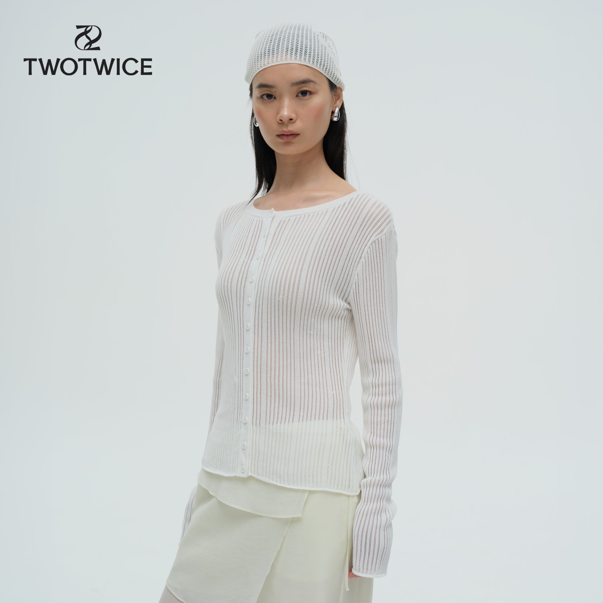 Twotwice - Soft Rib Cardigan