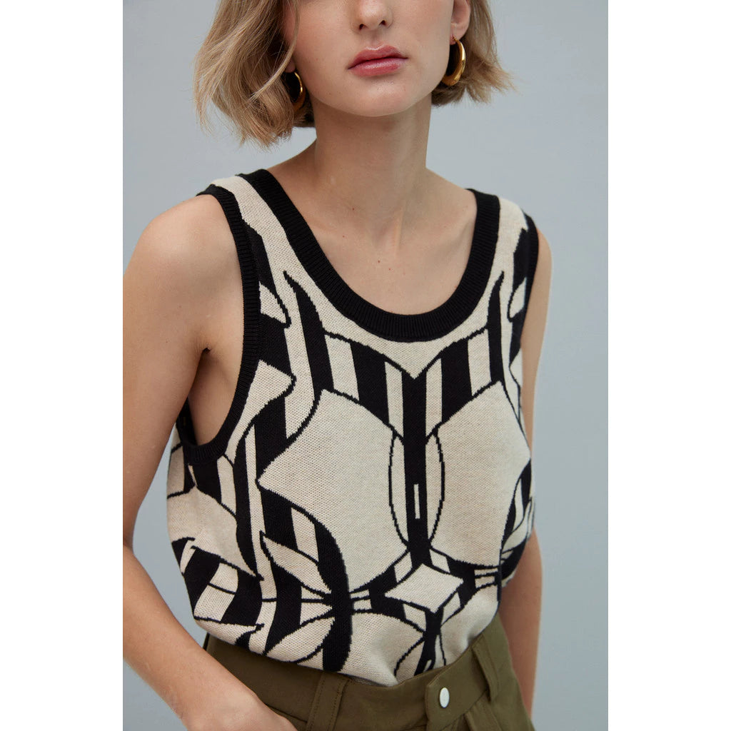 Born rich knit top