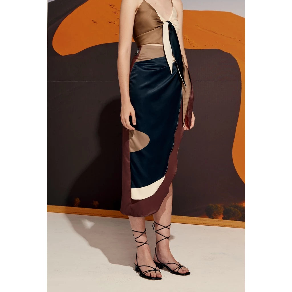 Side wrap skirt