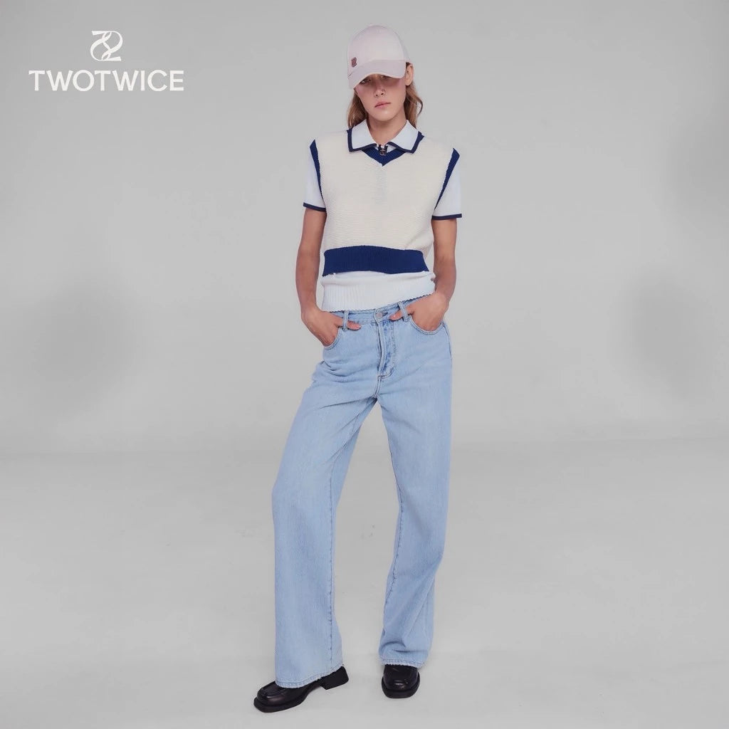 Twotwice - Preppy Knit Vest